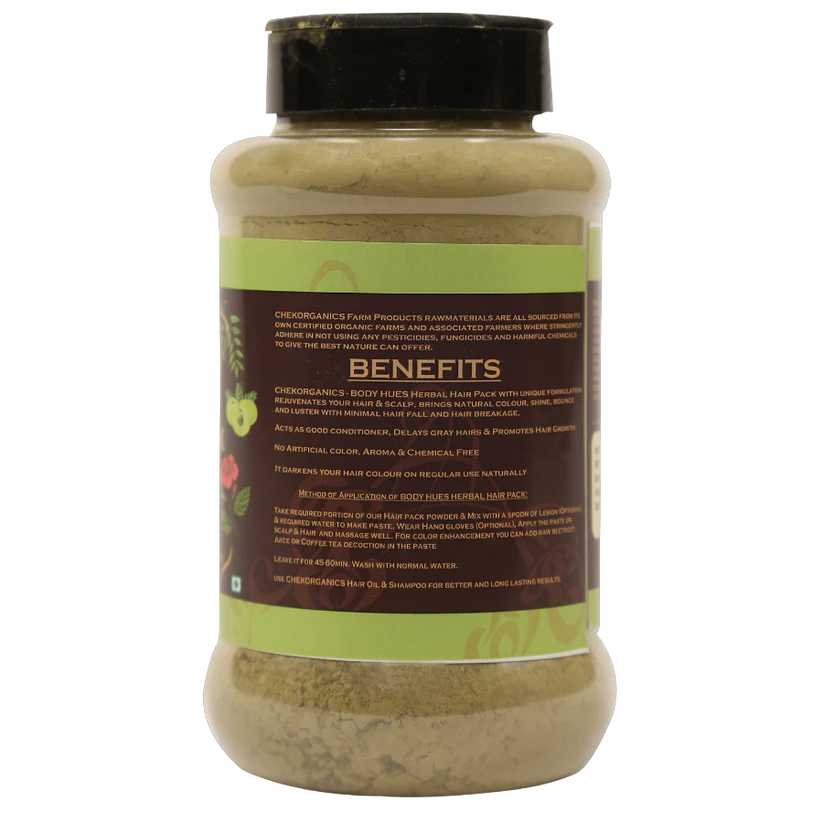 chekorganics – noni herbal hair pack 250gm chekorganics – noni herbal hair pack 250gm